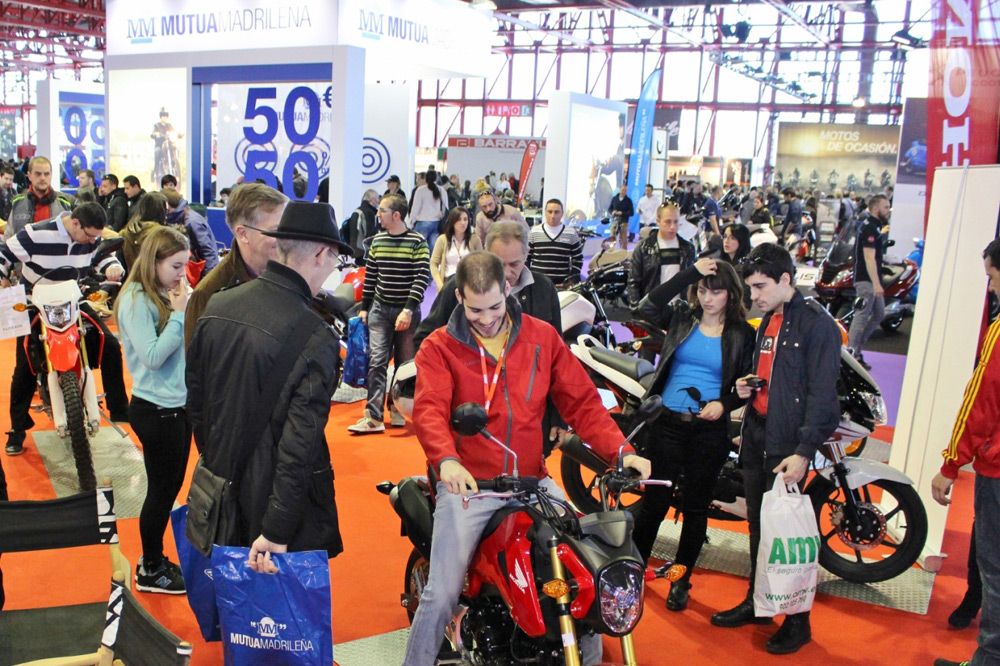 Gran éxito de MotoMadrid 2015