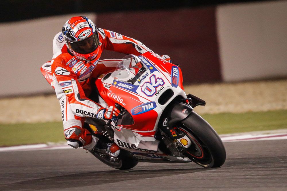 Dovizioso lidera el segundo día de test en Qatar