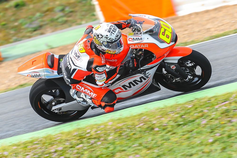 Simón y Antonelli, los más rápidos en la apertura del test de Jerez