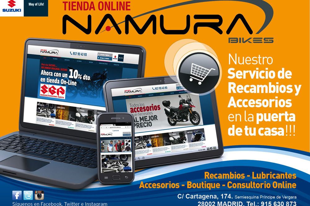 Nueva tienda On-Line Namura Bikes
