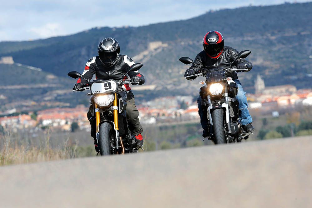 Comparativa Yamaha MT-07 y Yamaha MT-09