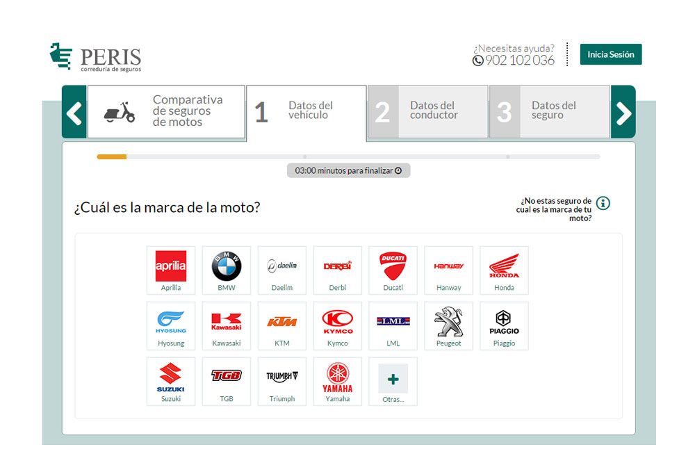 Comparando comparadores de seguros con Peris