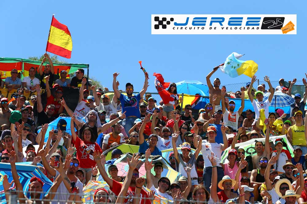 GP Jerez: Pack ahorro Motociclismo en las tribunas R9 y J4