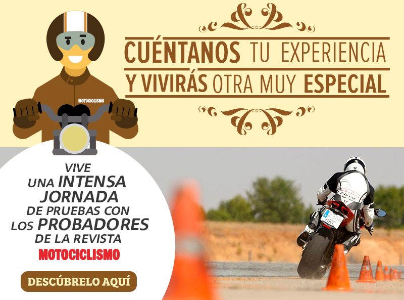 ¿Quieres pasar una jornada de pruebas con MOTOCICLISMO?