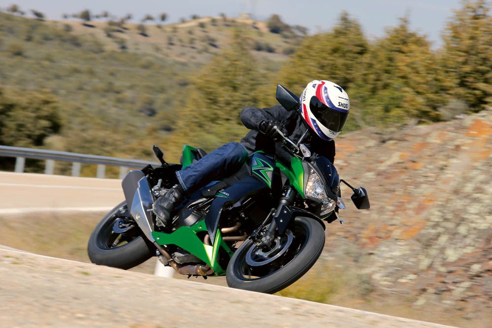 Kawasaki Z300 2015. Prueba