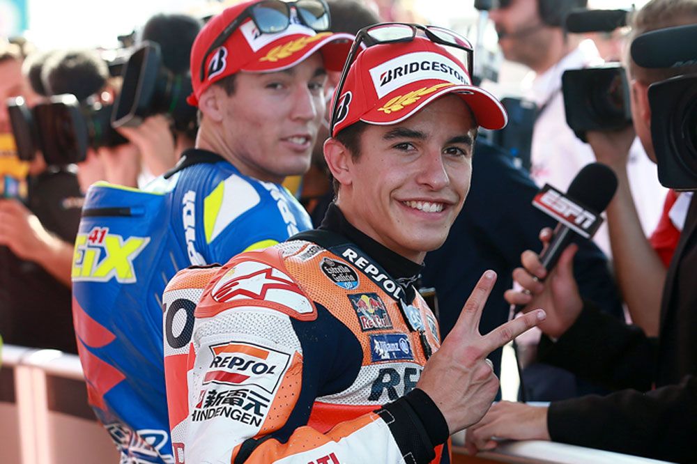 Márquez: Los neumáticos serán la clave y mis rivales las Yamaha