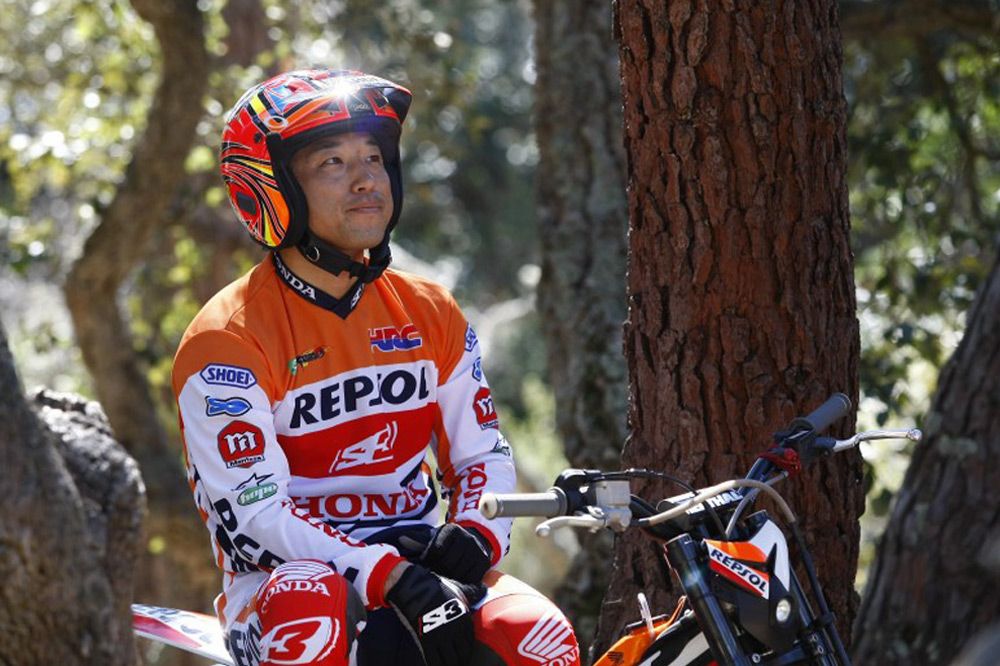 20 años de Takahisa Fujinami en el Mundial de Trial