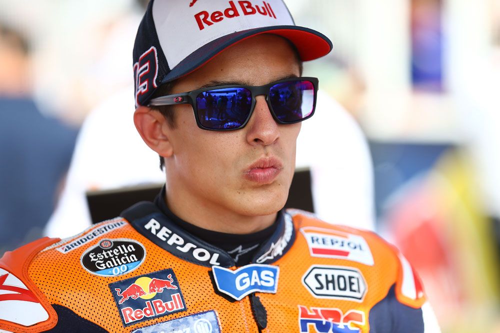 Marc Márquez se lesiona y es duda para Jerez