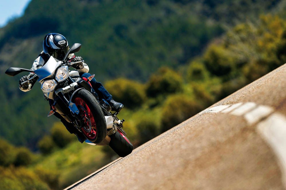 Triumph Street Triple Rx. Prueba
