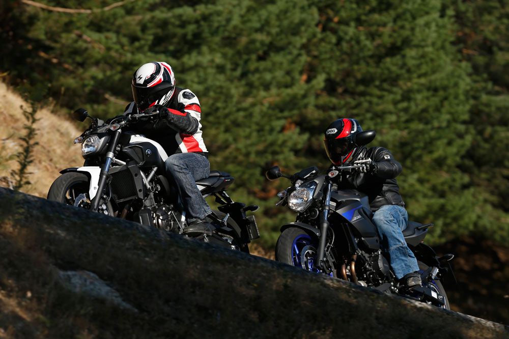 Vídeo comparativa: Yamaha MT-07 vs Yamaha XJ6
