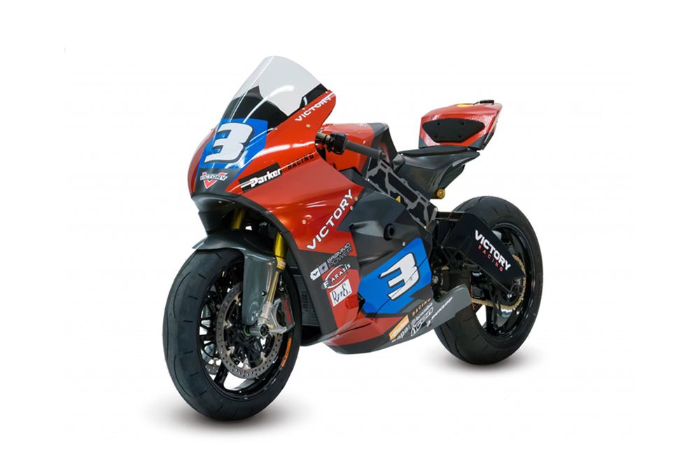 Victory ya tiene lista su moto eléctrica para correr en la Isla de Man