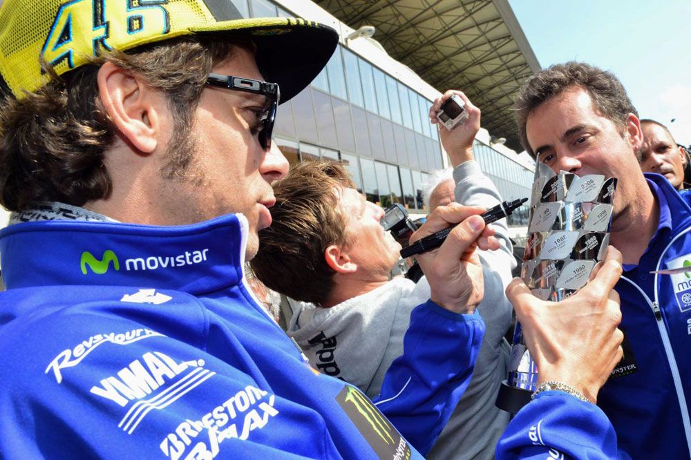 Valentino Rossi: Para ser un viernes, no está tan mal porque tenemos gran potencial