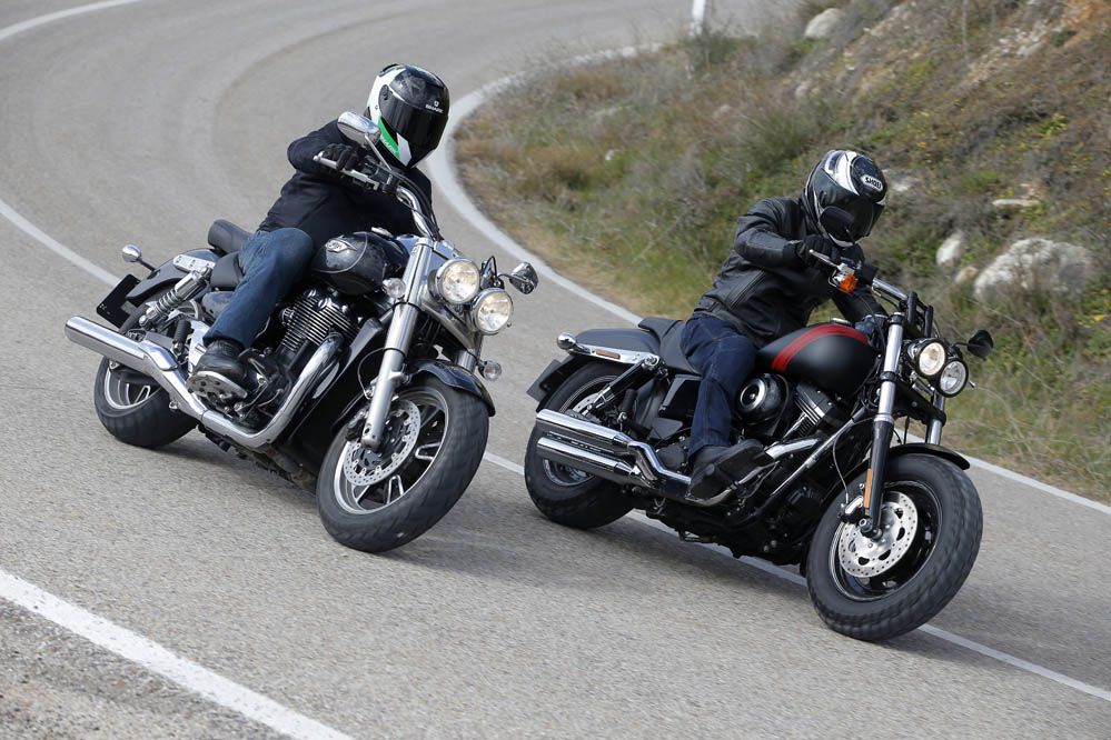 Comparativa Custom: Harley Davidson FXDF Fat Bob y Triumph Thunderbird Commander