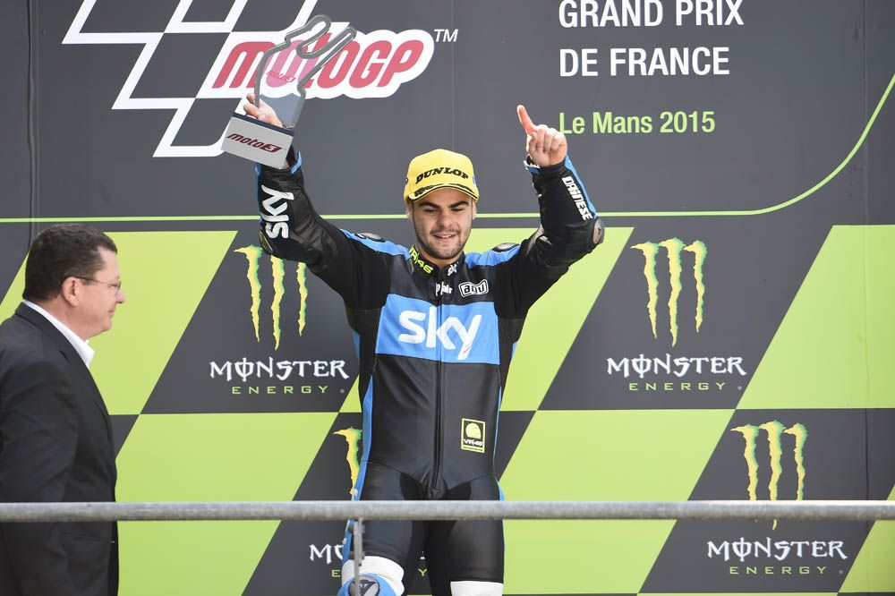 Romano Fenati: La última vuelta ha sido la mejor de mi carrera