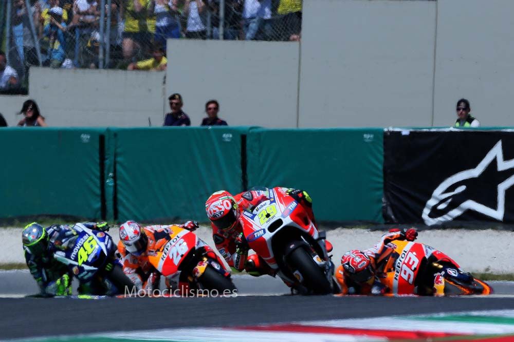 Marc Márquez: Ha sido un error mío, pero esto pasa cuando vas al límite