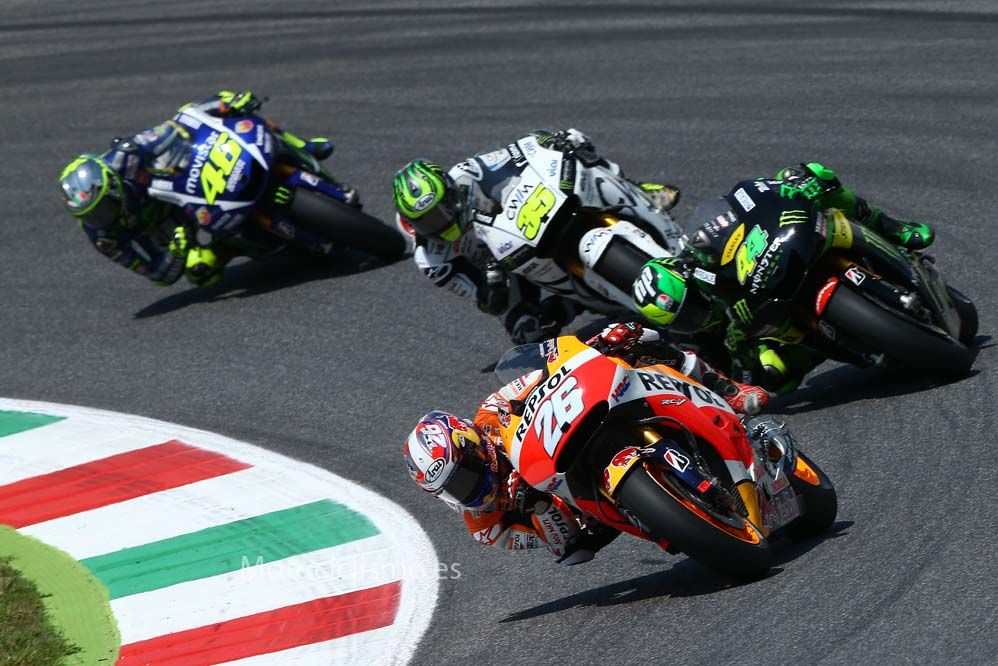 Dani Pedrosa: O Iannone hace la salida perfecta o se la ha saltado