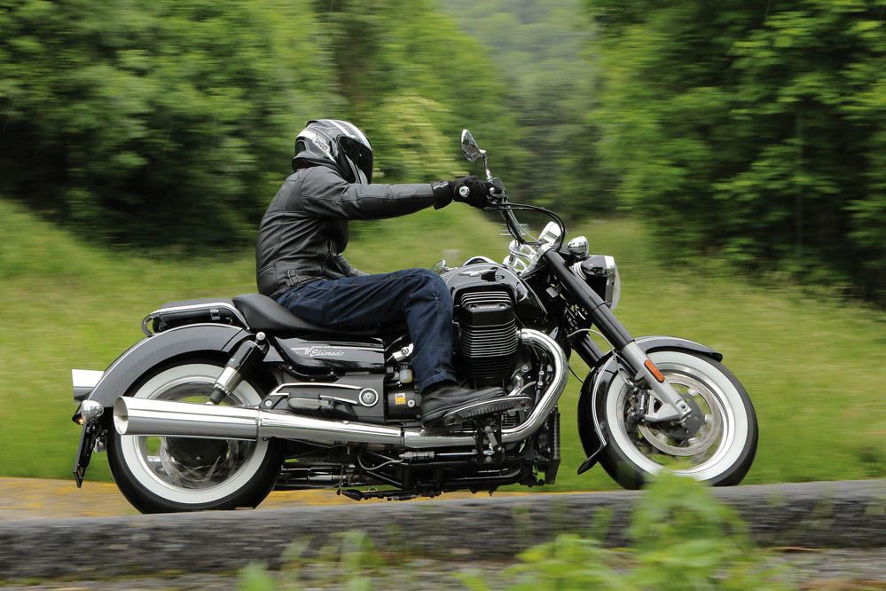 Moto Guzzi Eldorado. Prueba