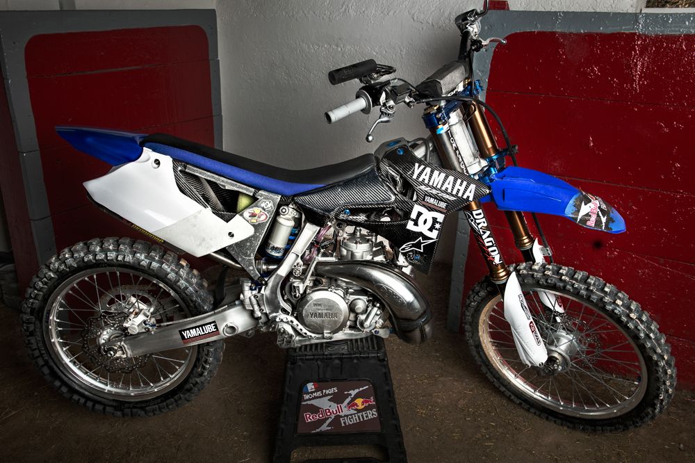 La Yamaha YZ 250 de Tom Pages