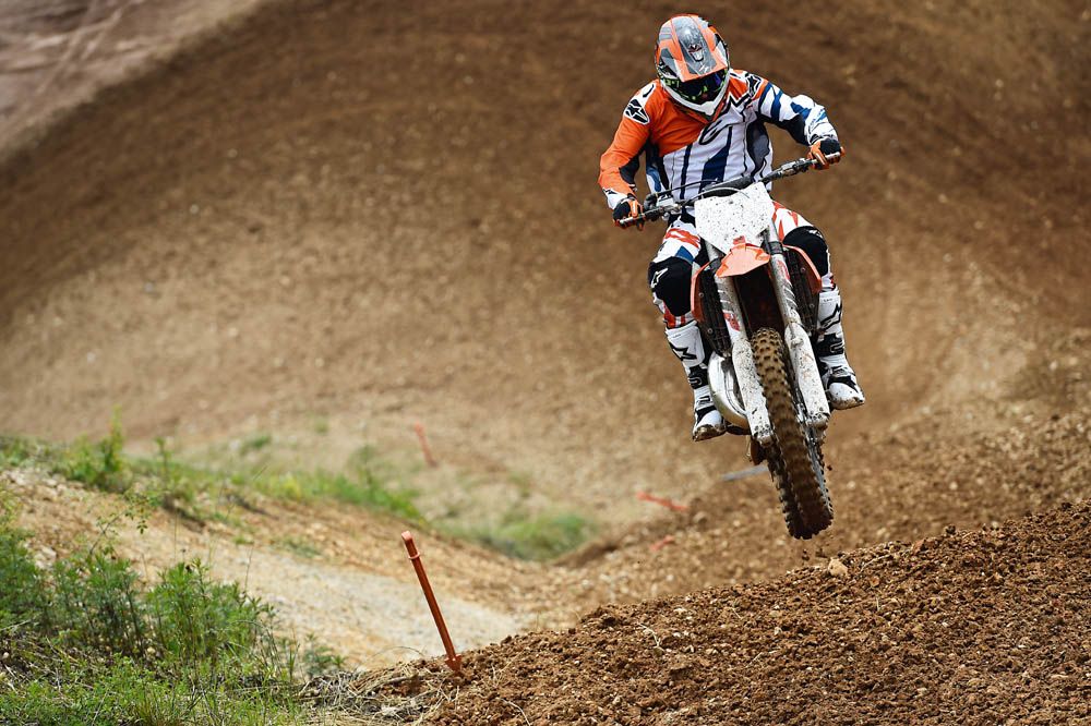 KTM SX Cross 2016. Prueba