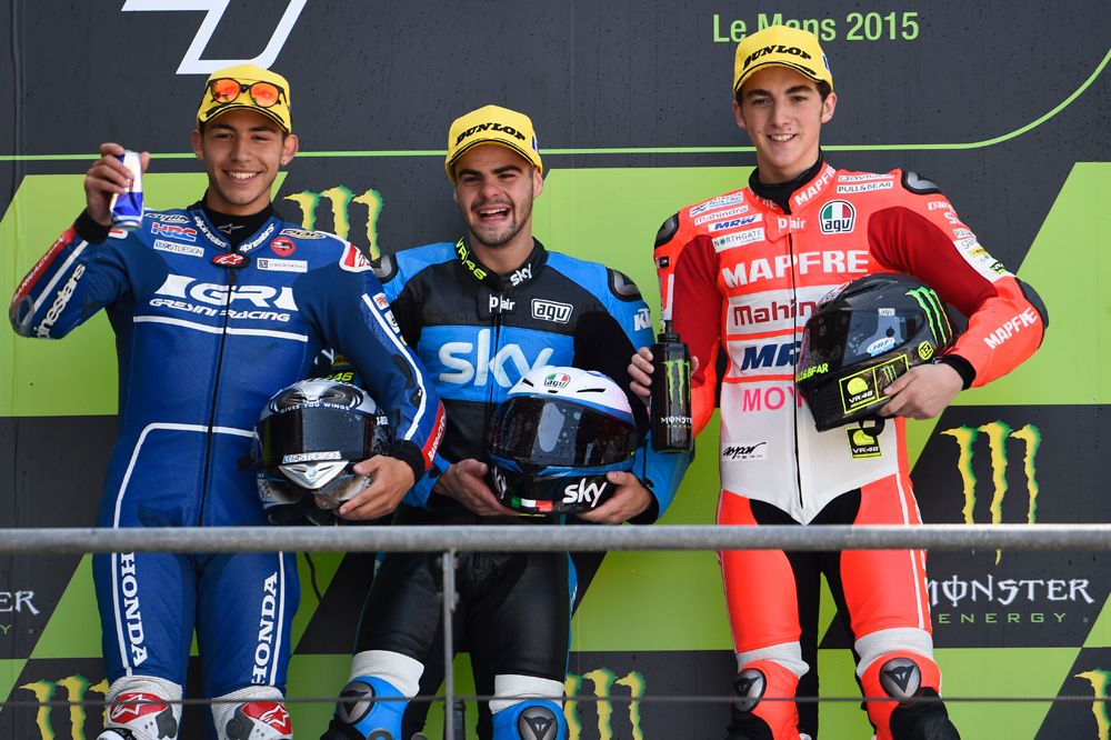 La nueva cantera italiana en Moto3