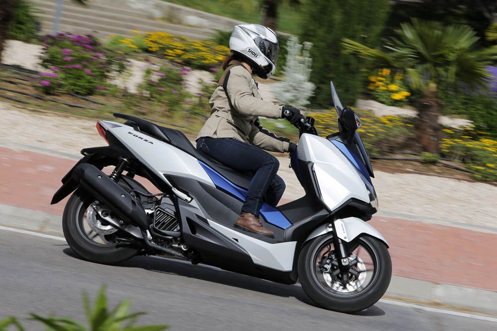 Honda Forza 125. Prueba