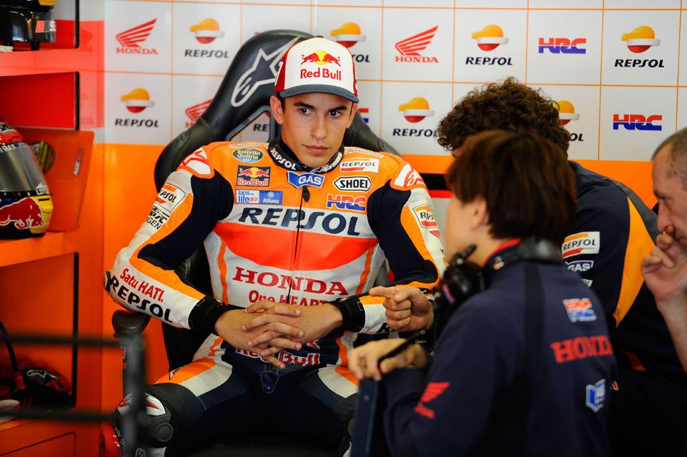 Marc Márquez: Esta moto tiene más del año pasado que de este