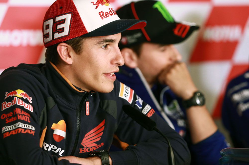 Marc Márquez: Con el chasis de 2014 puedo cometer más errores con menos riesgos