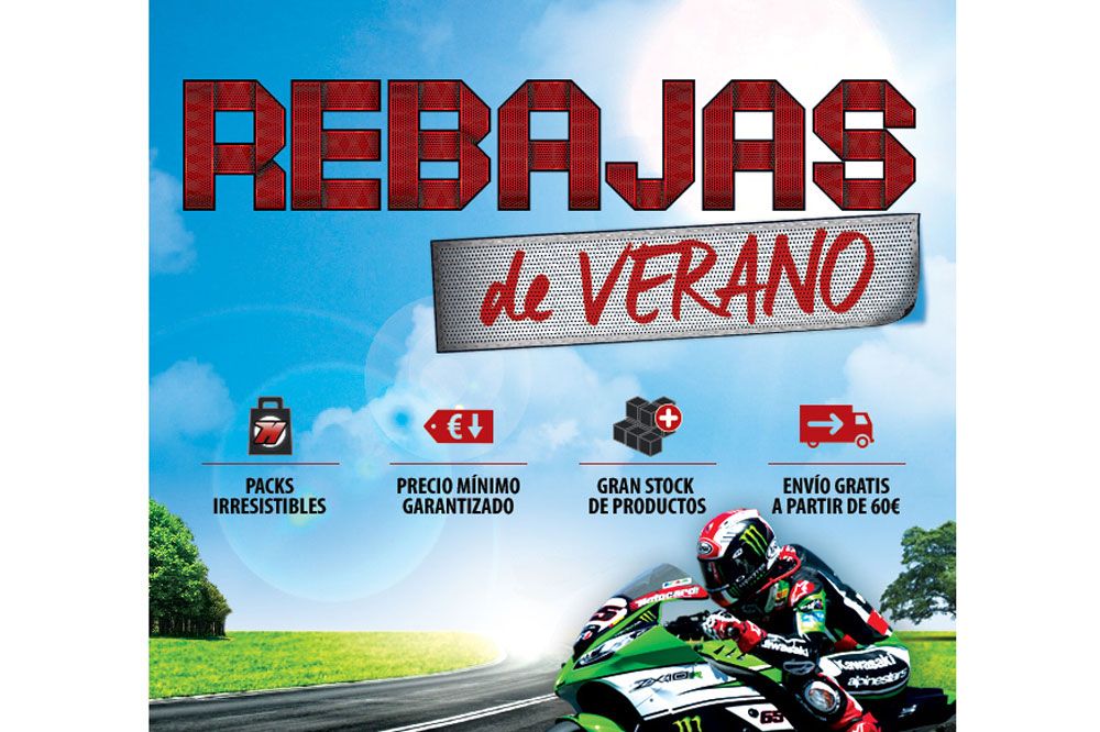 Rebajas de verano en Motocard
