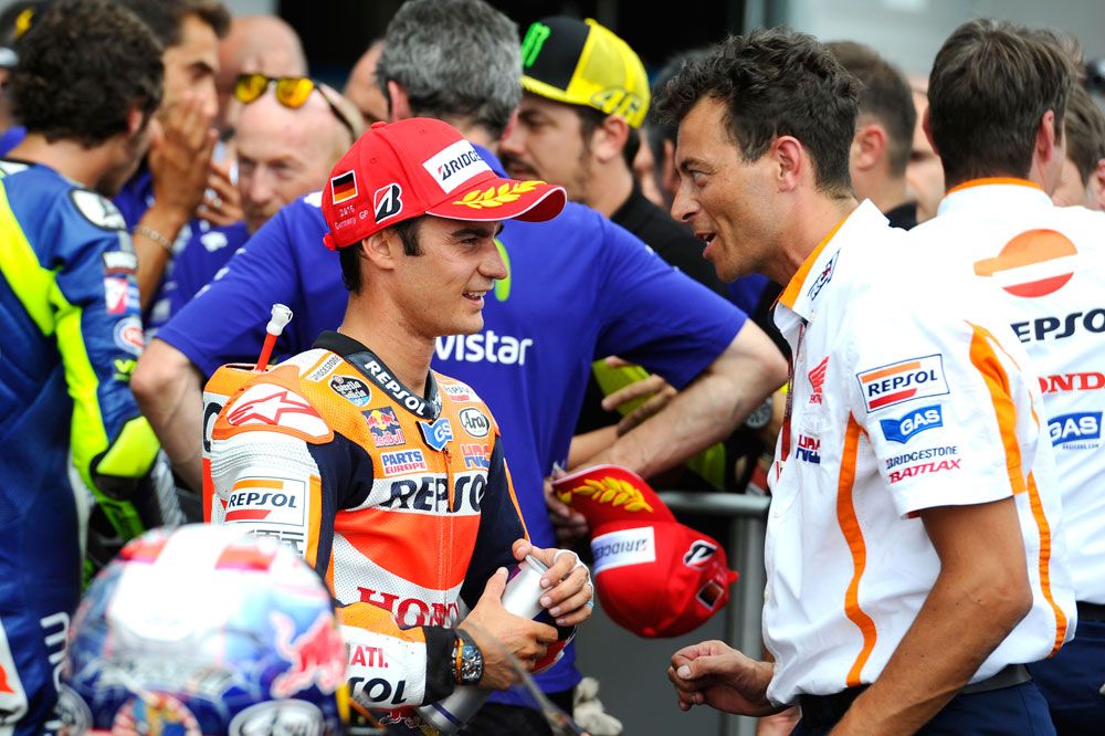 Dani Pedrosa: Ha estado bonita la batalla con Valentino