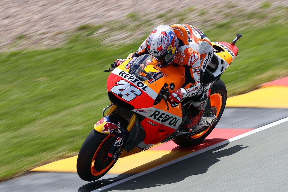 Dani Pedrosa: Aquí tengo menos estrés en el antebrazo y puedo centrarme en pilotar