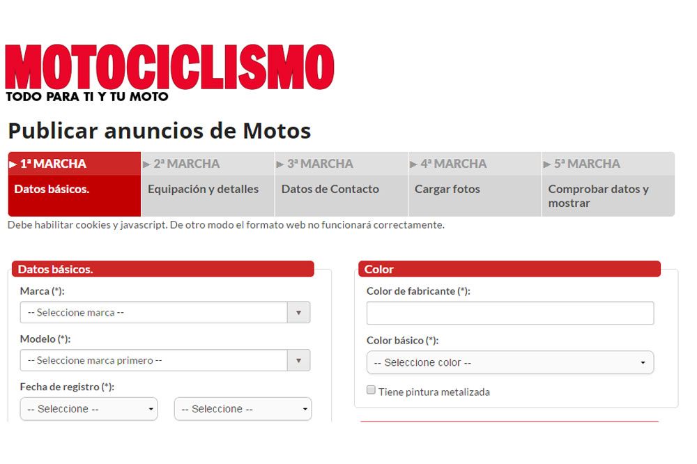 Motomercado: cómo comprar o vender motos