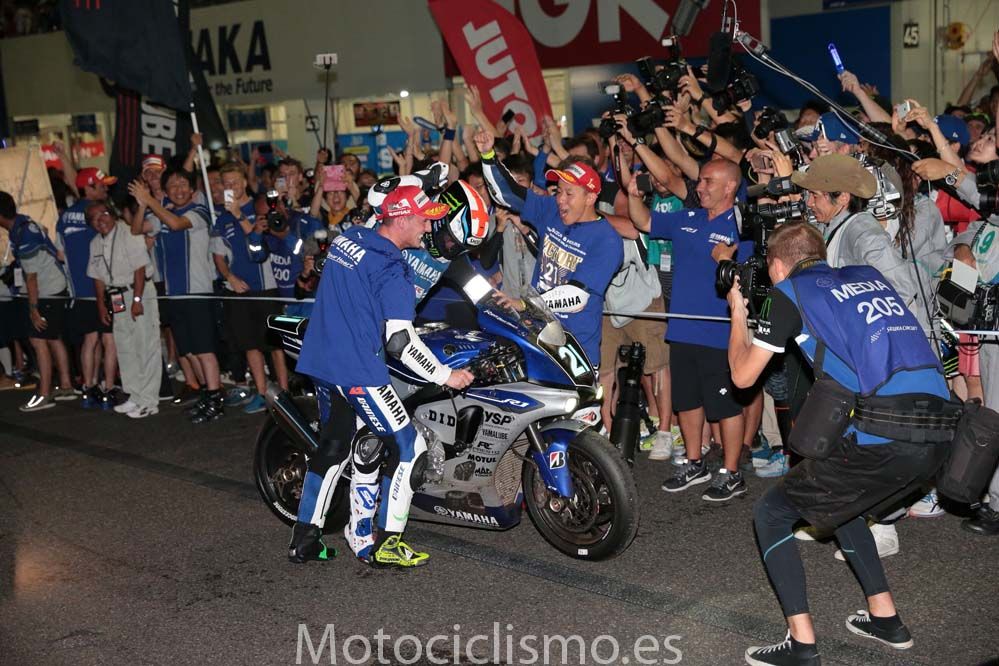 Victoria del equipo Yamaha en las 8 Horas de Suzuka