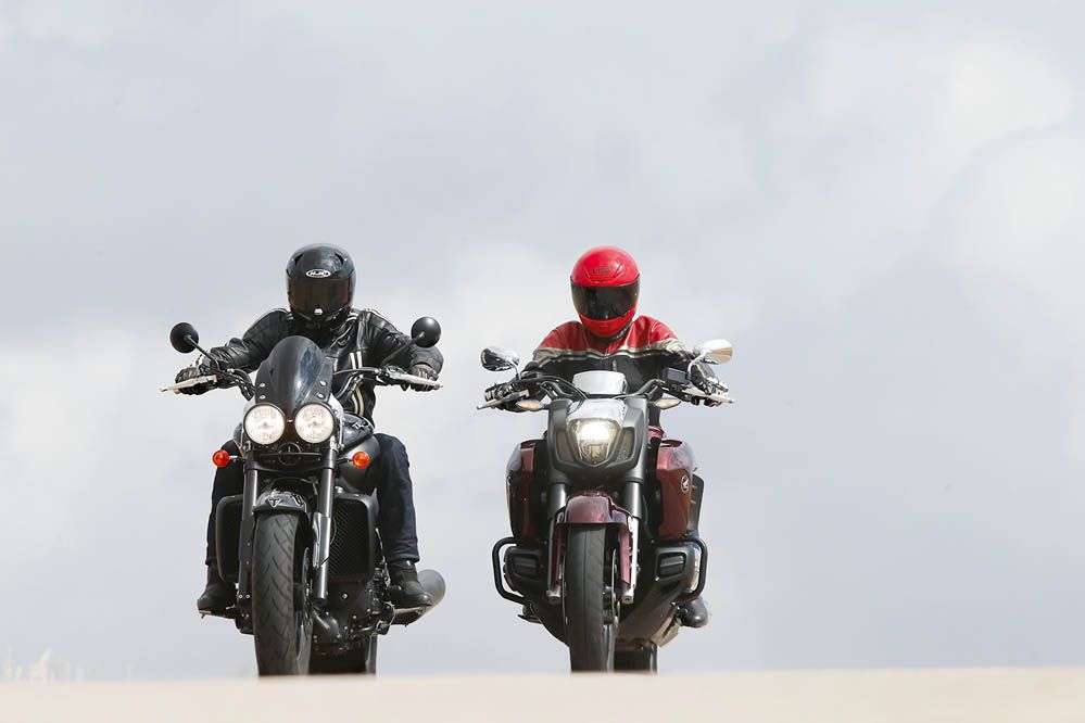 Comparativa Muscle Bikes: Honda Gold Wing F6C-Triumph Rocket X Limited EDI.