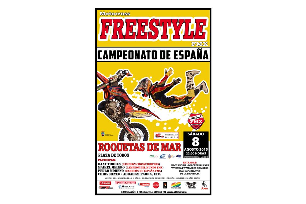 Roquetas de Mar se cita con el Freestyle
