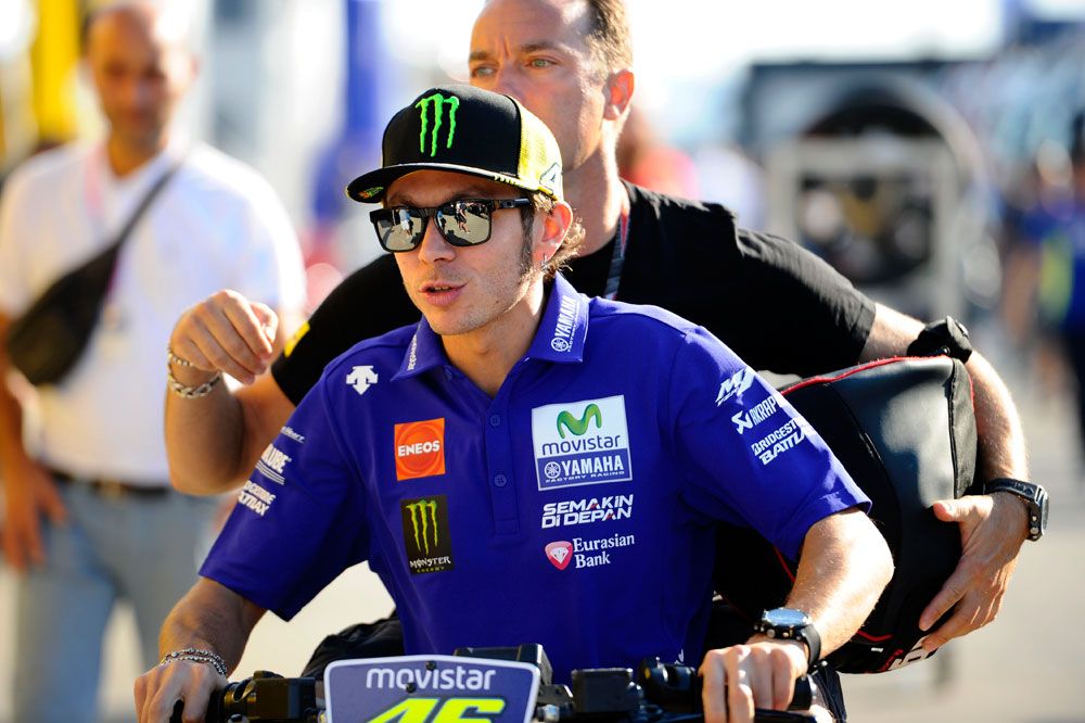Valentino Rossi: Estamos más cerca el viernes de Misano que en Silverstone