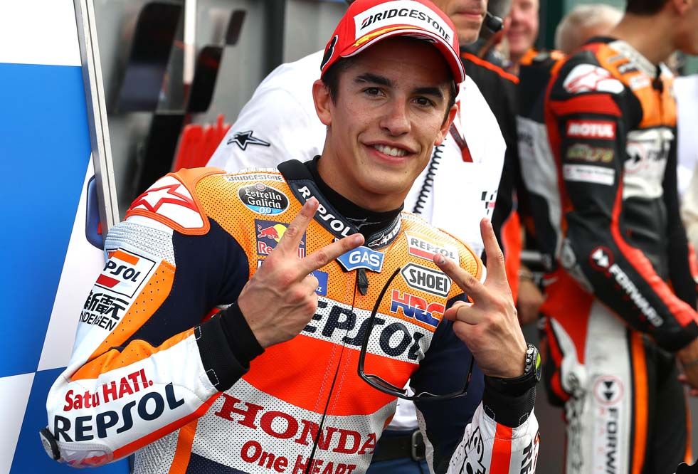 Márquez: La estadística dice que todos fallan una o dos veces, aunque Rossi parece que tiene su año
