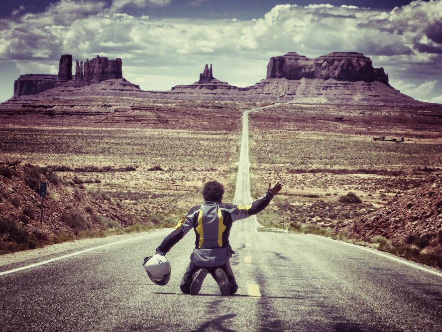 Polo Arnáiz y su aventura en moto cruzando América