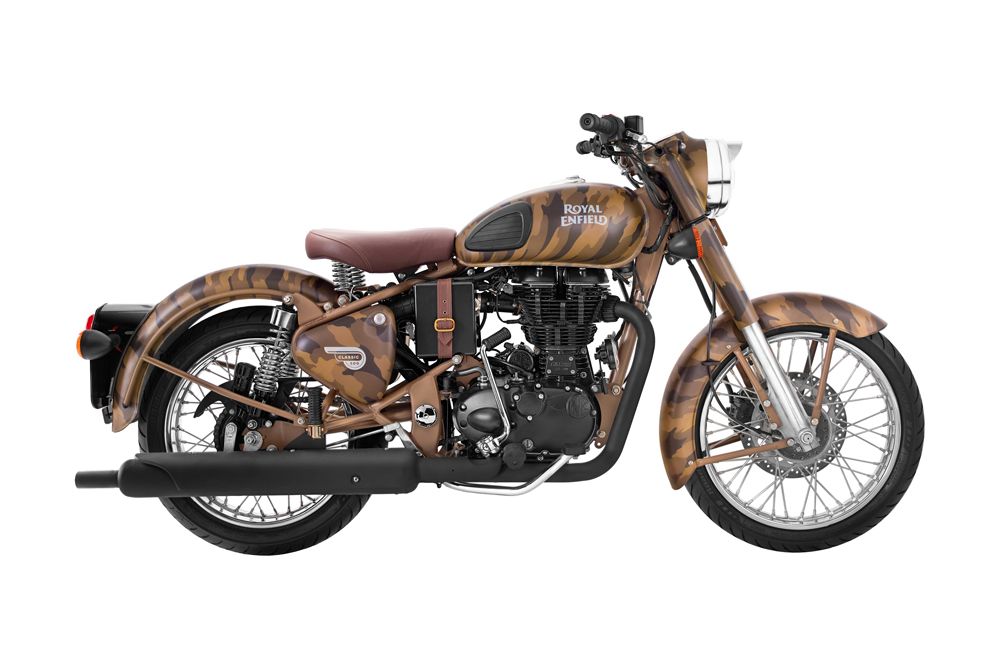 Royal Enfield presenta la edición limitada Despatch Camouflage