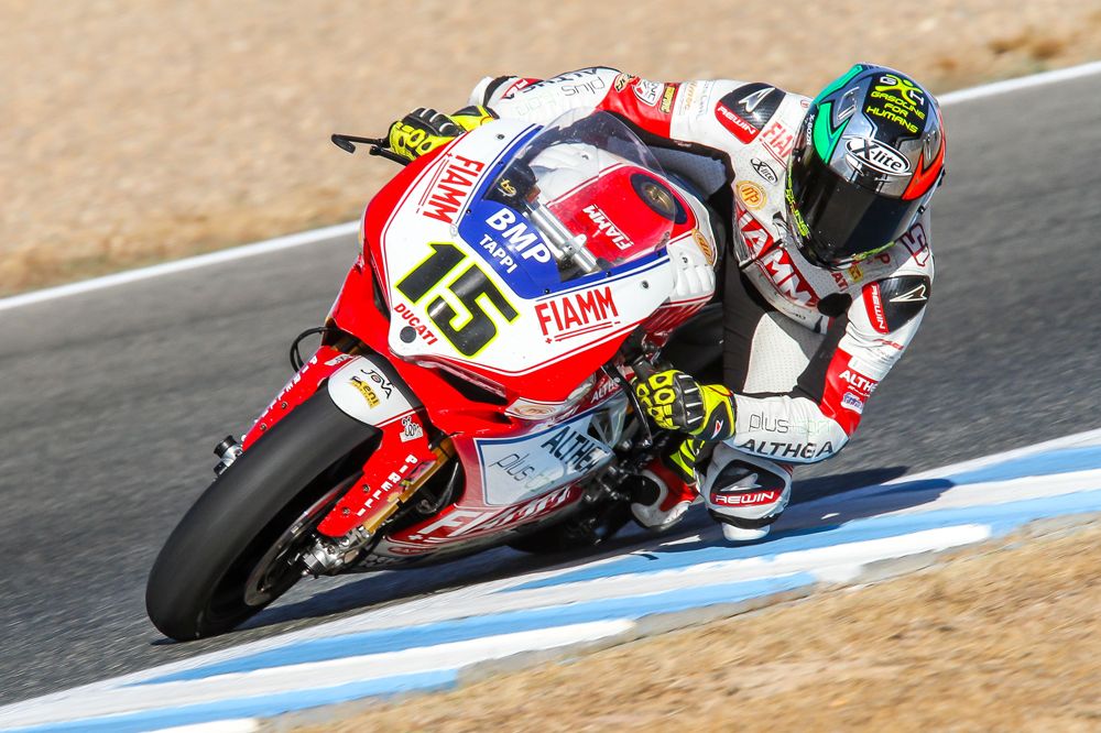 Matteo Baiocco, el más rápido en los test de Jerez