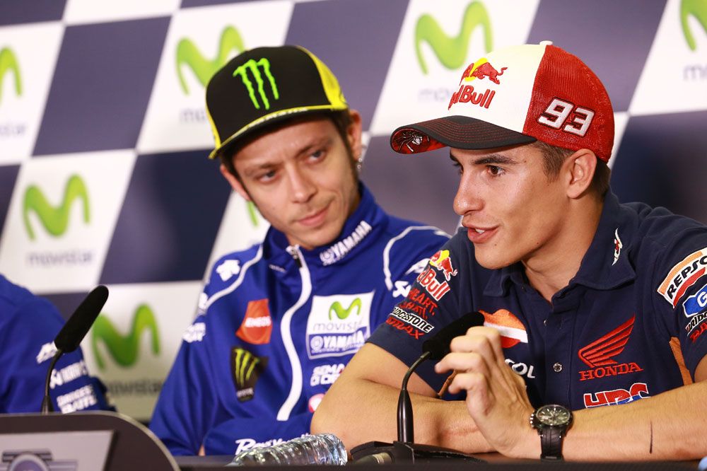 Marc Márquez: Jorge es más rápido, pero Valentino tiene más experiencia