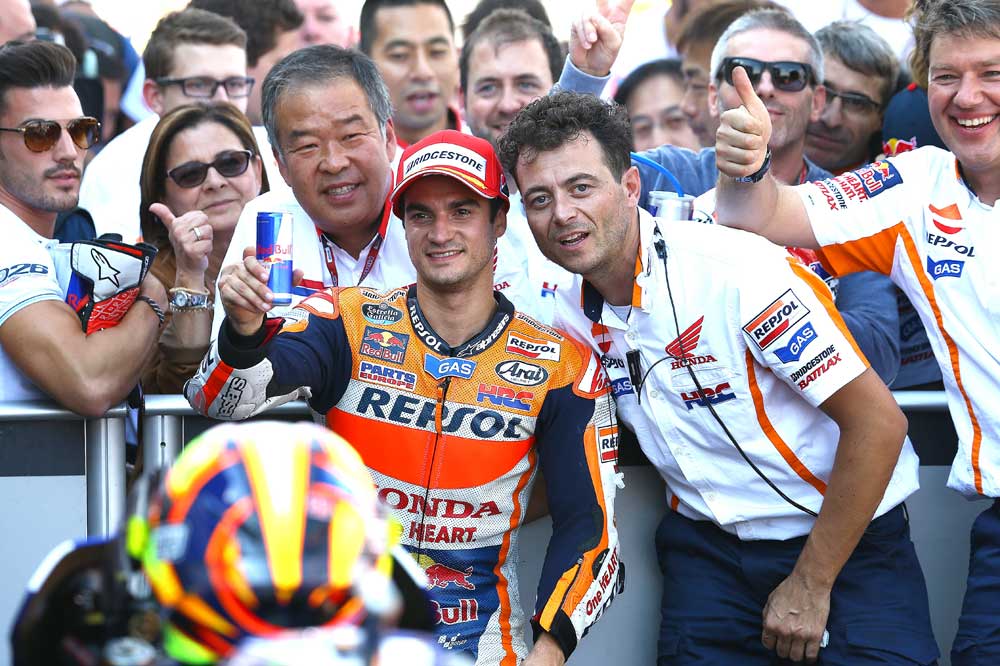 Dani Pedrosa: Luchar con Rossi siempre es muy difícil, sobre todo este año