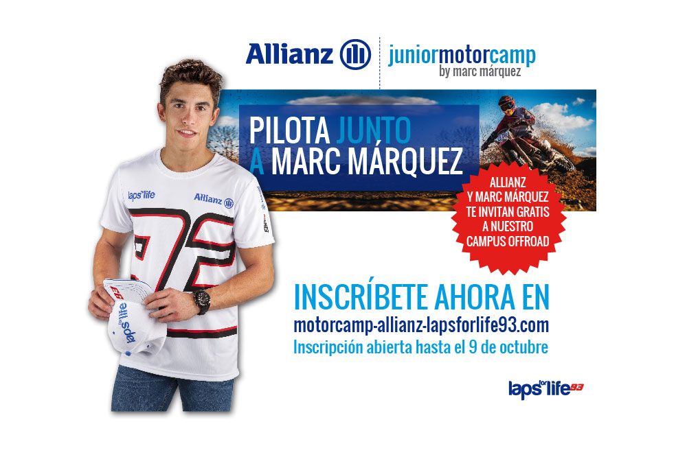 Márquez ya ha elegido a los niños que participarán en el Allianz Junior Motor Camp