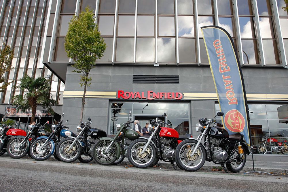 Primer concesionario Royal Enfield en España