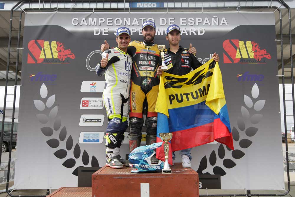 David Giménez, Campeón de España de Supermotard 2015