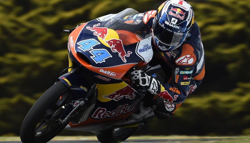Miguel Oliveira ganó el GP de Australia de Moto3 en 2015.