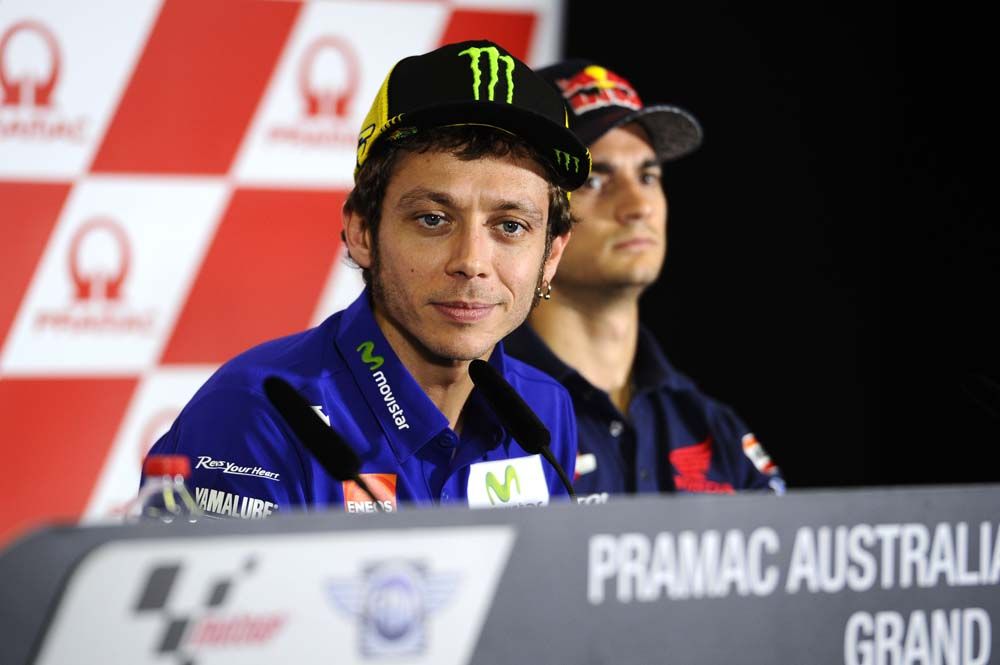 Valentino Rossi: Estoy contento con mi ritmo pero no con mi posición