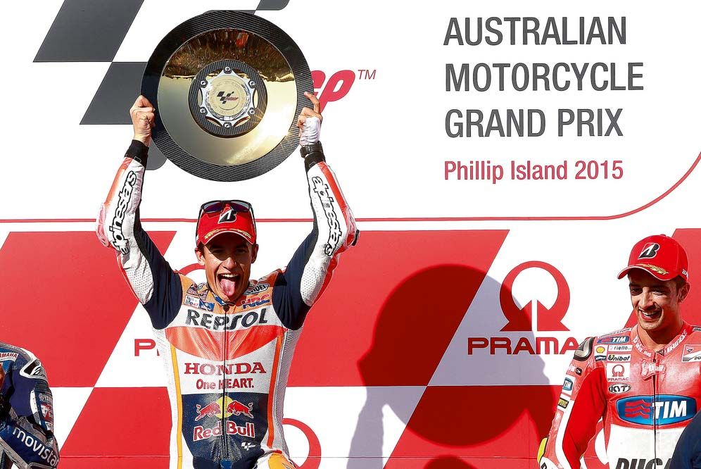 Marc Márquez: Tenía pensado apretar las tres últimas vueltas al límite