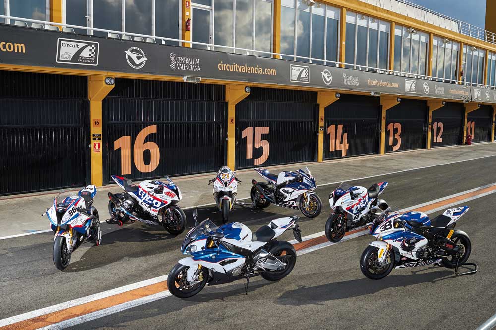 Pruebas de la BMW de Superbike 2015