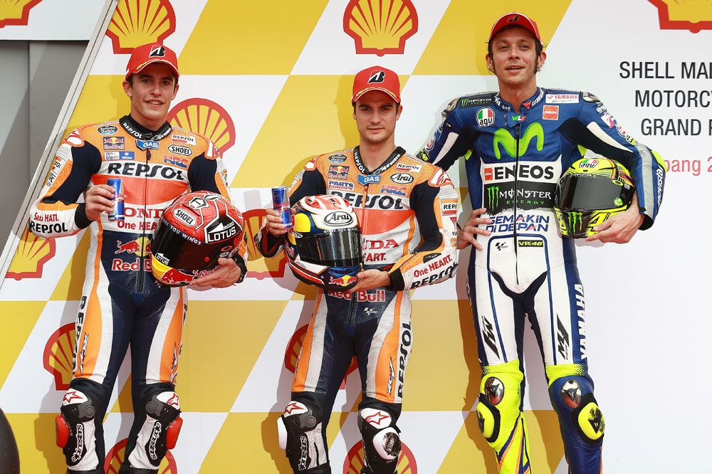 Rossi: Pedrosa hará todo por ganar, Márquez no lo sé