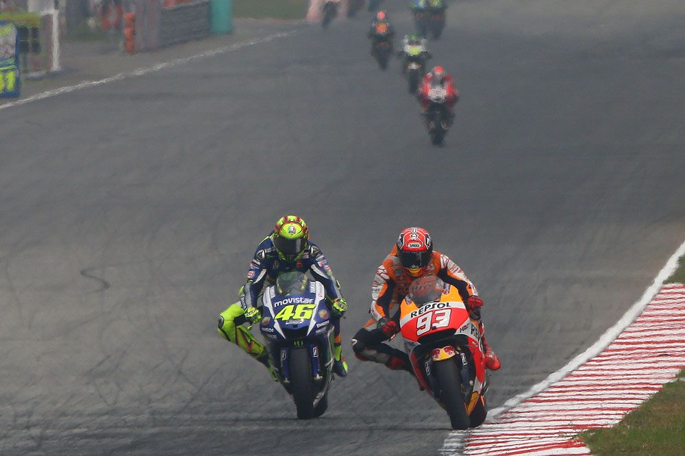 Márquez: No sé cómo puedes pensar en sacar a otro piloto con una patada